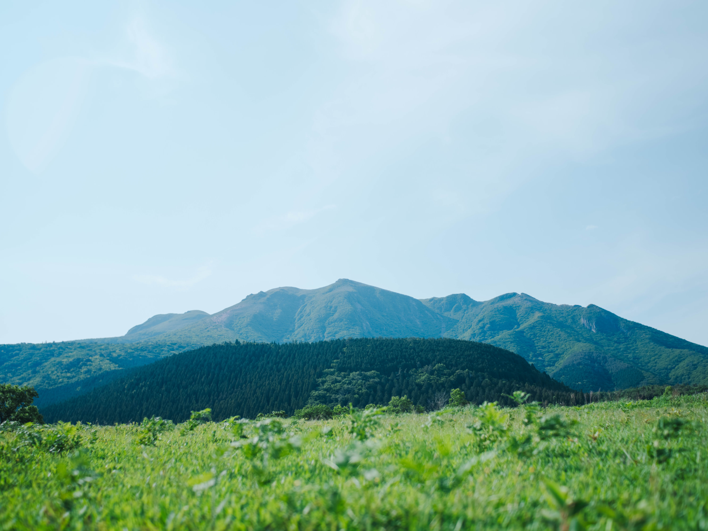 久住高原の風景